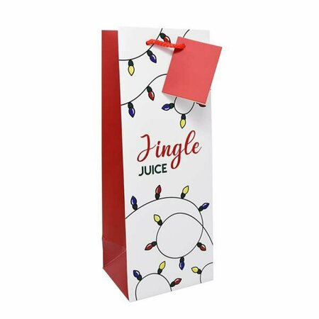 WRAP-ART Wine Bag, Jingle Juice 27036